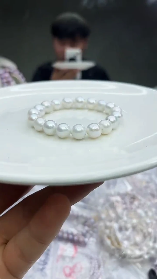 未镶嵌手链淡水珍珠白色系手链