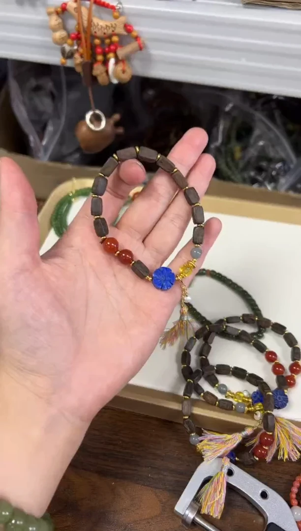 未镶嵌青金石手链孤品青金石达拉干设计款手链[4101]
