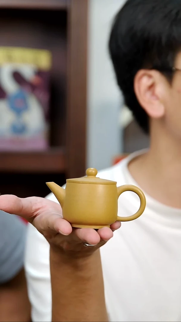 学生段泥汉瓦壶潮州