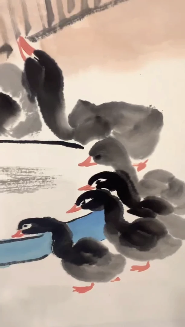 国画娄茗-5.5平尺-国画作品