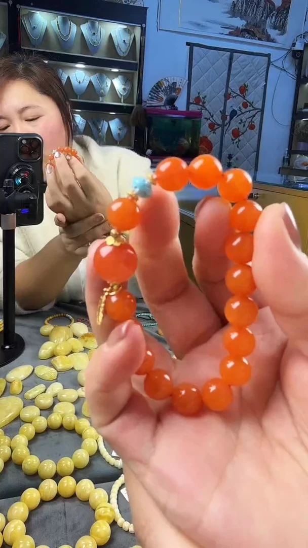 未镶嵌手串南红玛瑙未镶嵌 手串 南红玛瑙