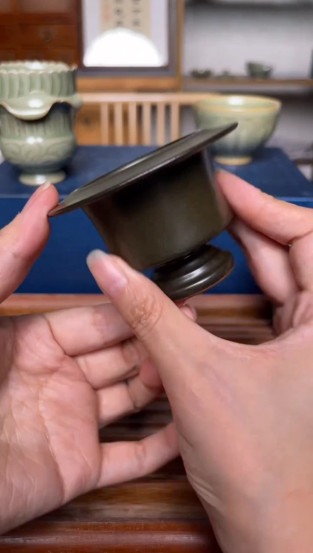 瓷器纯手工茶叶沫釉行炉 微瑕