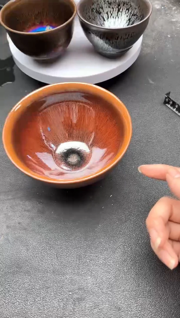 茶盏100微瑕建盏建盏