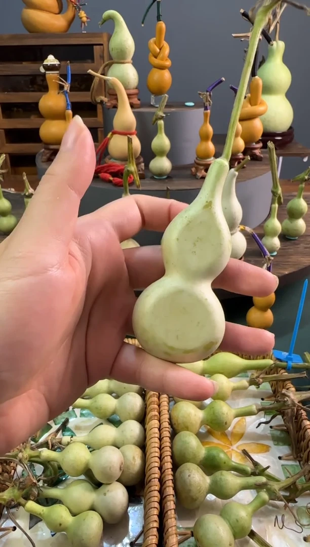 I****r文玩葫芦摆件手把件夹扁