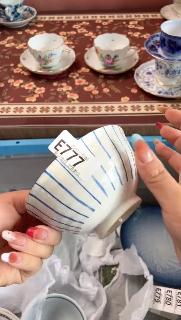 瓷片渣***薇瓷器瓷器E777