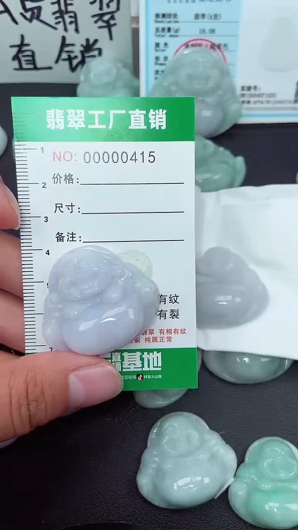 颈饰未镶嵌翡翠缅甸天然翡翠0415