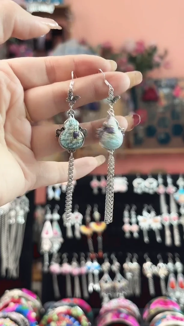 艺枝独绣手工饰品36