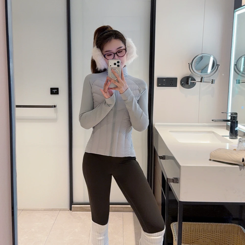 【QICIFIER】滑雪鹅 可内胆 冬季保暖90白鹅绒瑜伽外套