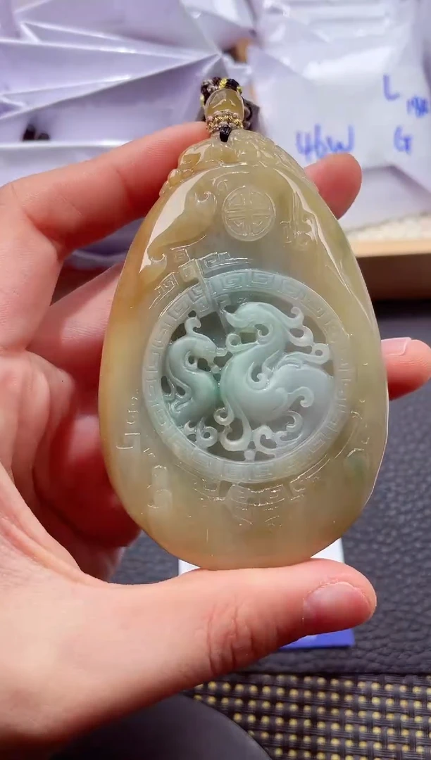 未镶嵌挂件翡翠000111