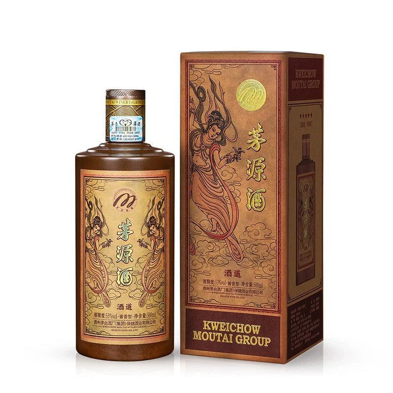茅源贵州茅台集团 茅源酒道 酱香型白酒53度500ml*6