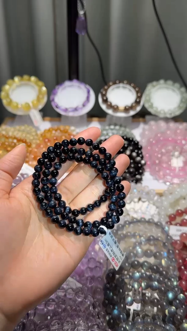 【闪购商品】木变石手链未镶嵌虎眼石三圈