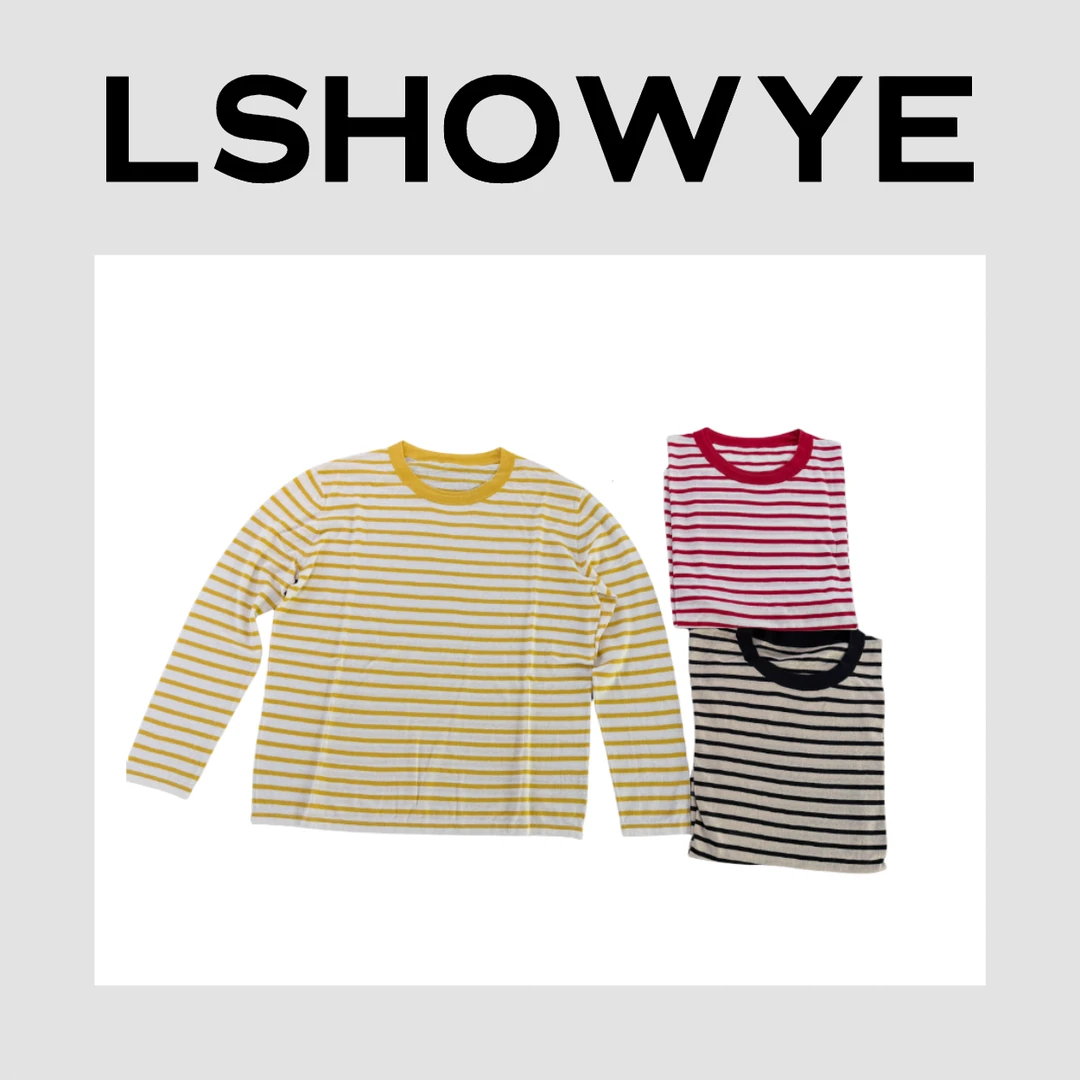 LSHOWYE｜撞色条纹长袖 324308