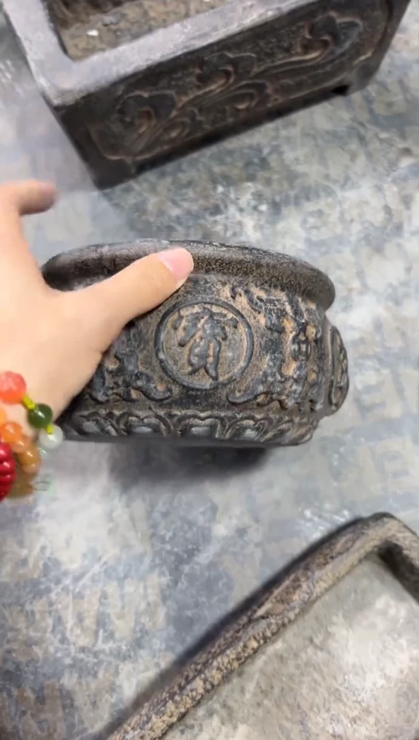 陶土【火山泥】聚宝盆