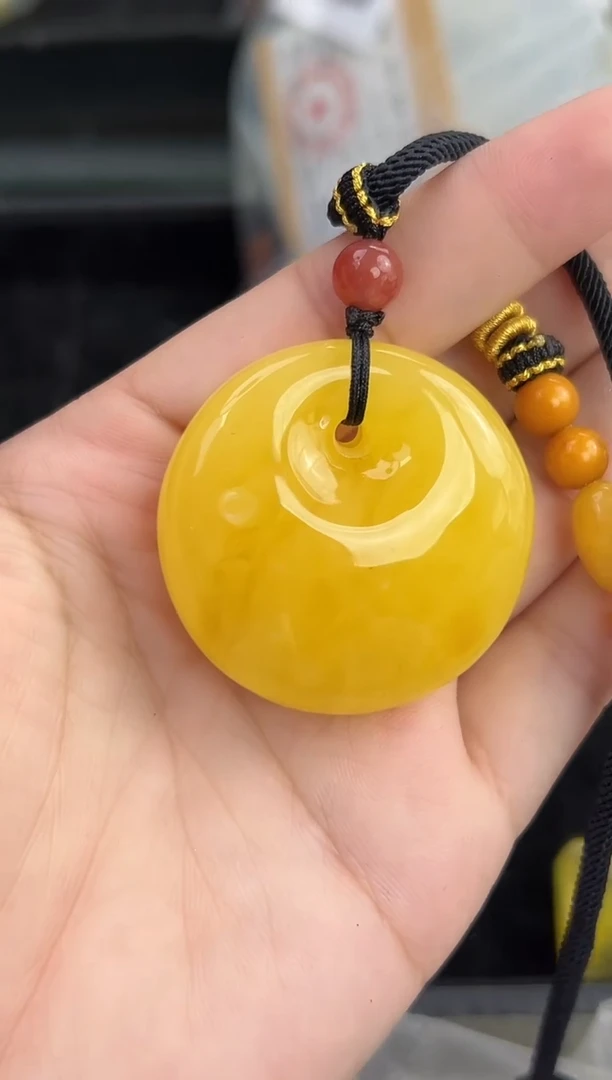 裸石琥珀未镶嵌天然琥珀蜜蜡吊坠