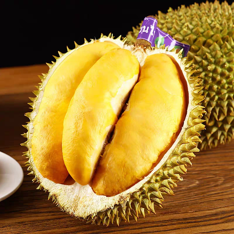 小泰国金枕鲜榴莲鲜果果丑嫌丑勿拍净果2斤到2.5斤有10%水分流失