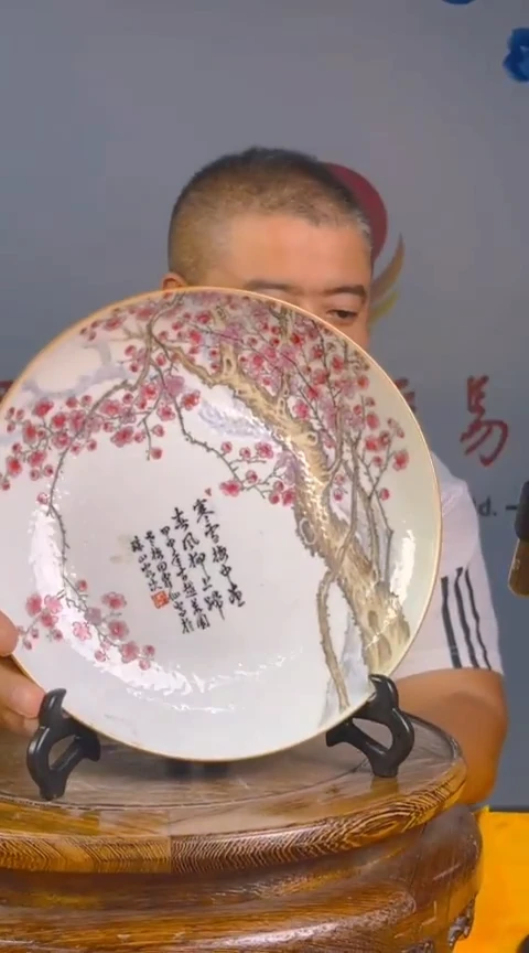 摆件景德镇陶瓷青花摆件25