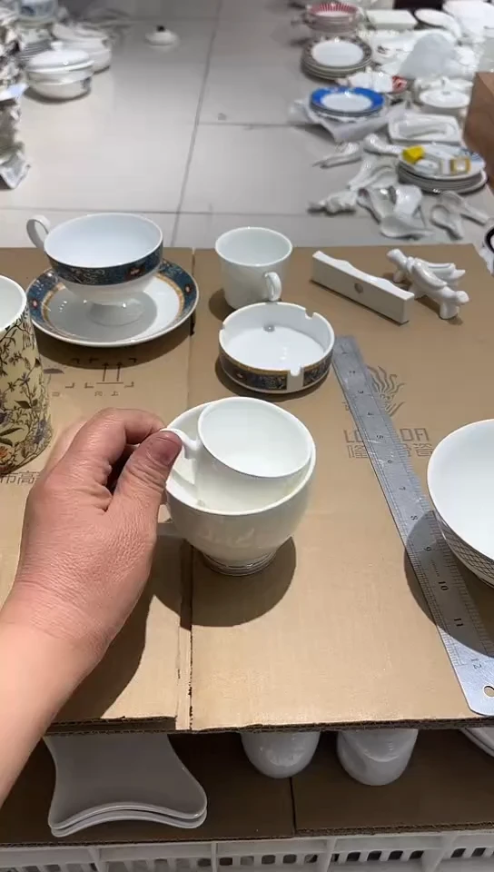 瓷1大1小咖啡杯碟维纳斯