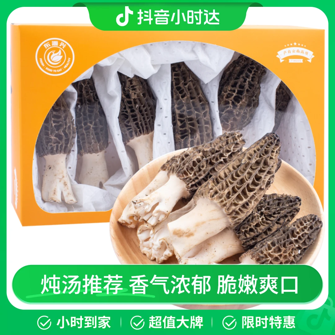 精选鲜羊肚菌 100g