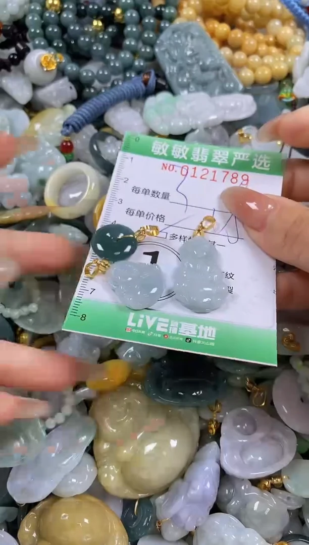 【闪购商品】翡翠颈饰未镶嵌闪购0121789多样性发其一