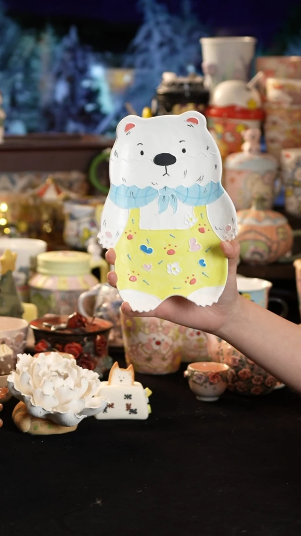 其他陶景德镇釉下彩手绘设计师款陶瓷