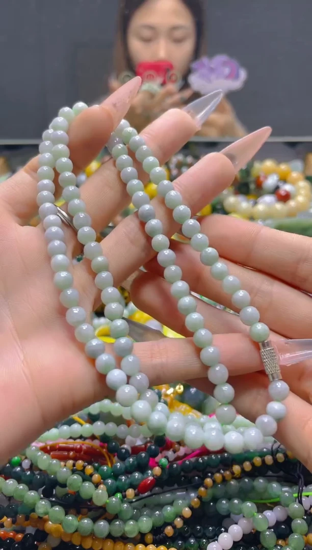 颈饰未镶嵌翡翠5MM