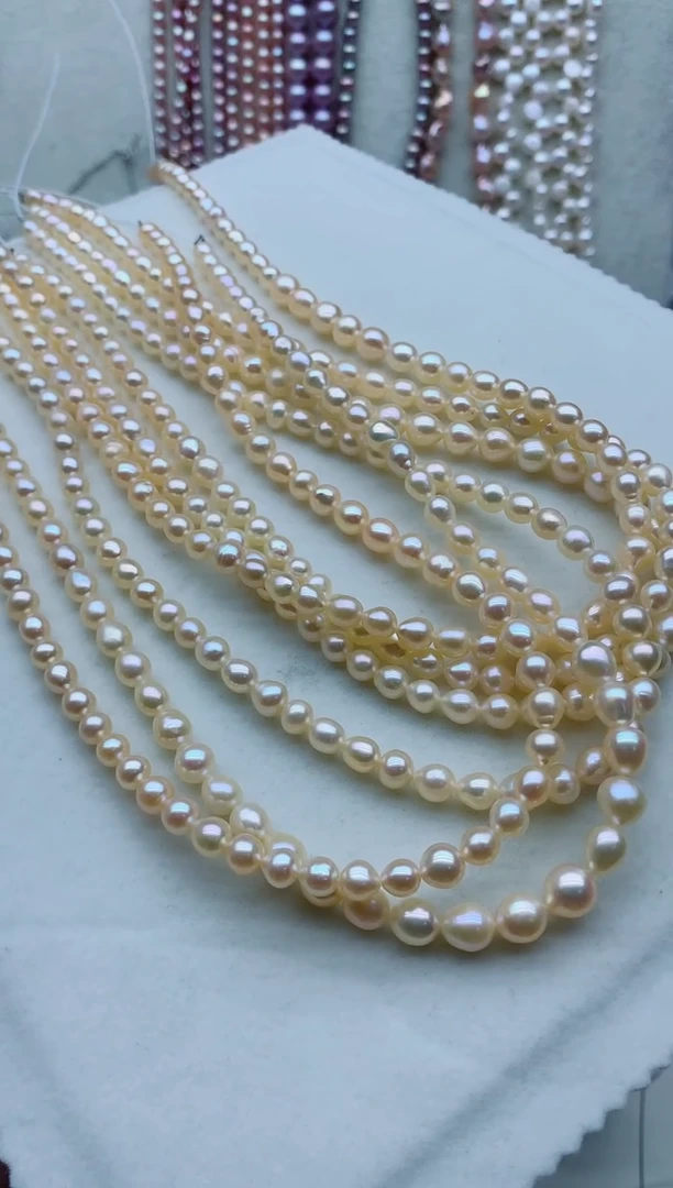 淡水珍珠未镶嵌颈饰淡水珍珠项链多样性发其一