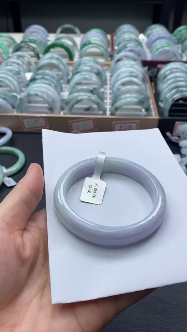 未镶嵌手镯翡翠//20254830   58正圈