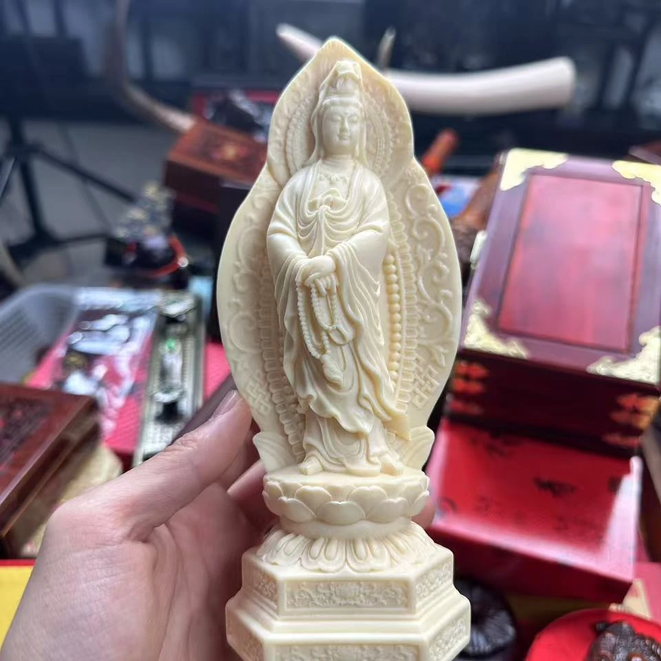 【闪购商品】猛犸牙观音摆件