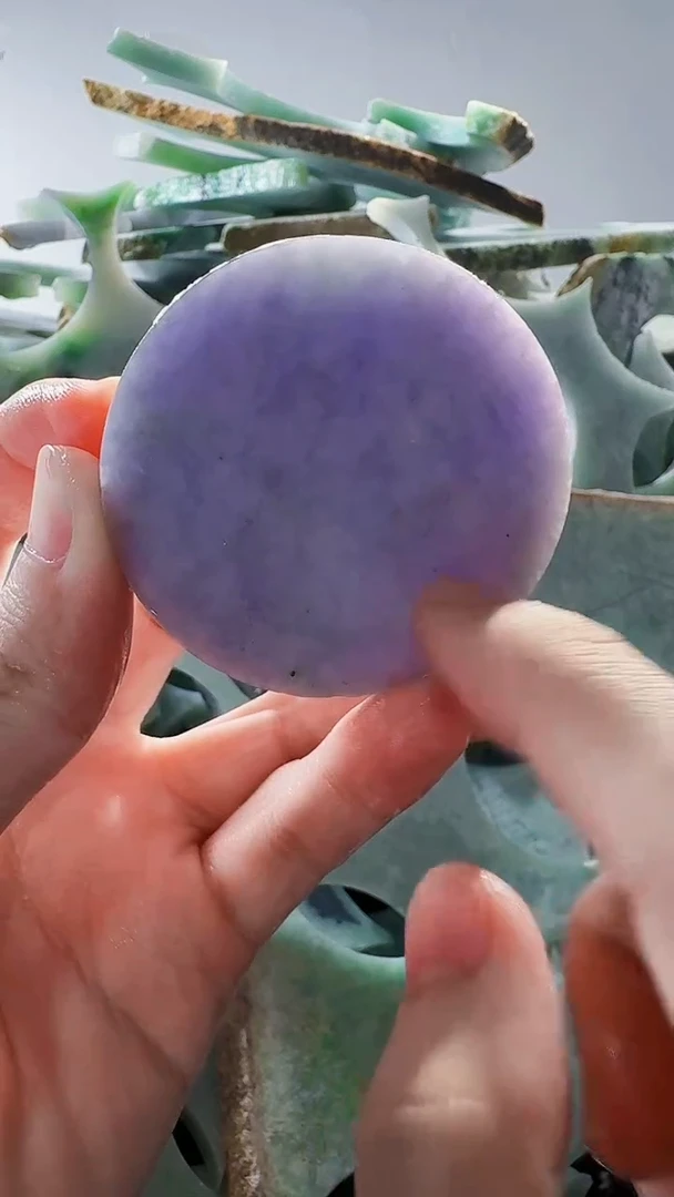 裸石翡翠缅甸翡翠A货文458