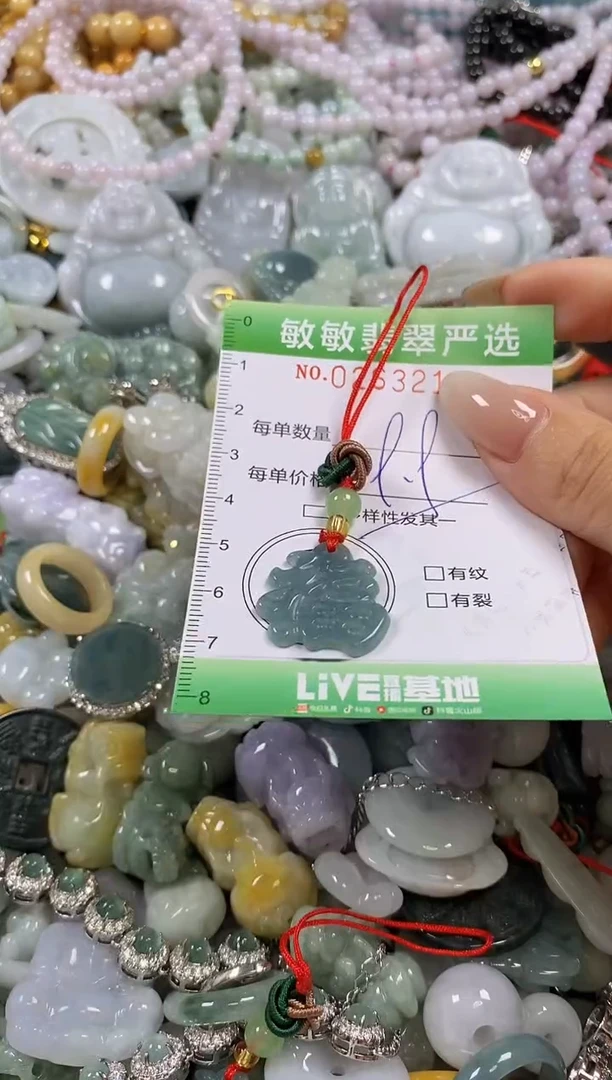 翡翠未镶嵌颈饰闪购0263214多样性发其一