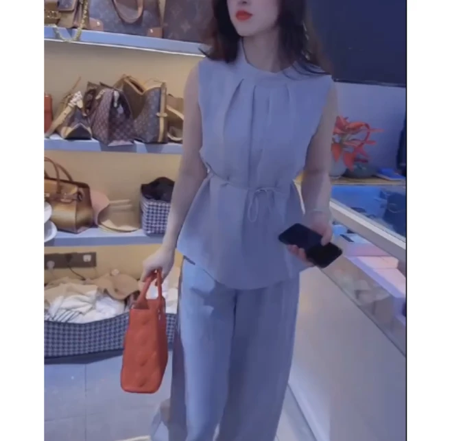 2025夏季新款网红同款洋气减龄韩版爆款套装两件套XO-惜