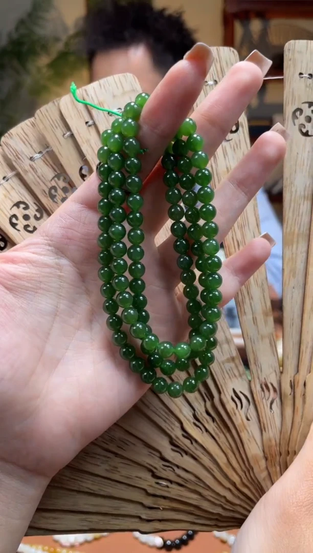 项链未镶嵌和田玉6的108