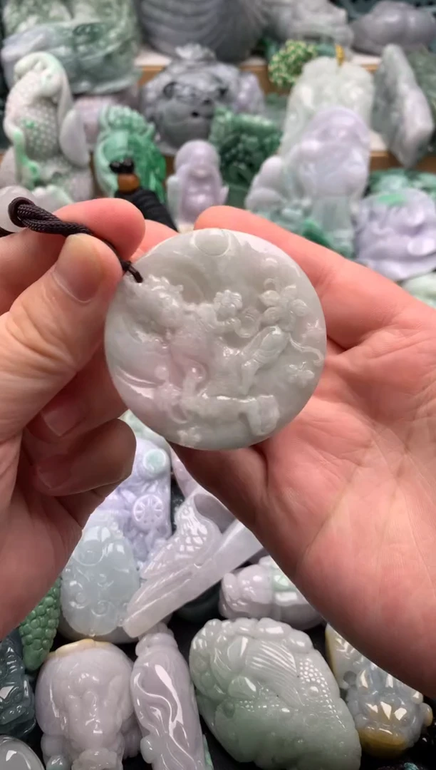 吊坠(不含链)未镶嵌翡翠1