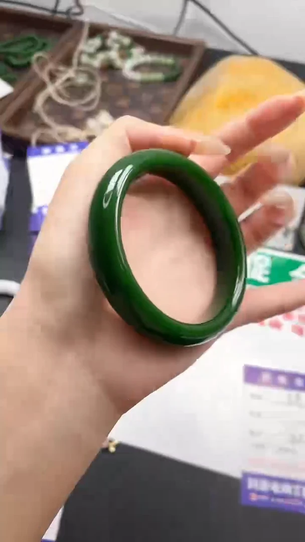 未镶嵌手镯和田玉69-1-60