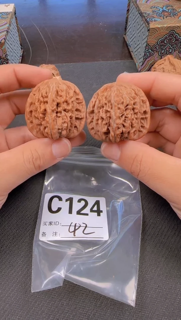 吊坠文玩核桃42秦皇楼124