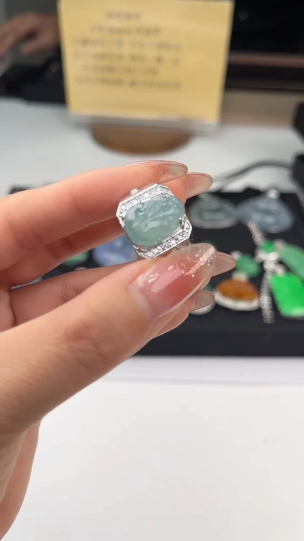 【闪购商品】翡翠戒指合金41361/多样性发起一