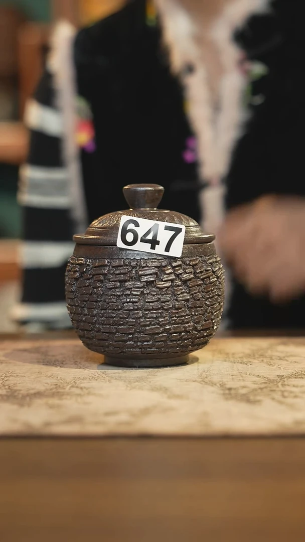 陶瓷茶器茶具盖杯647微瑕