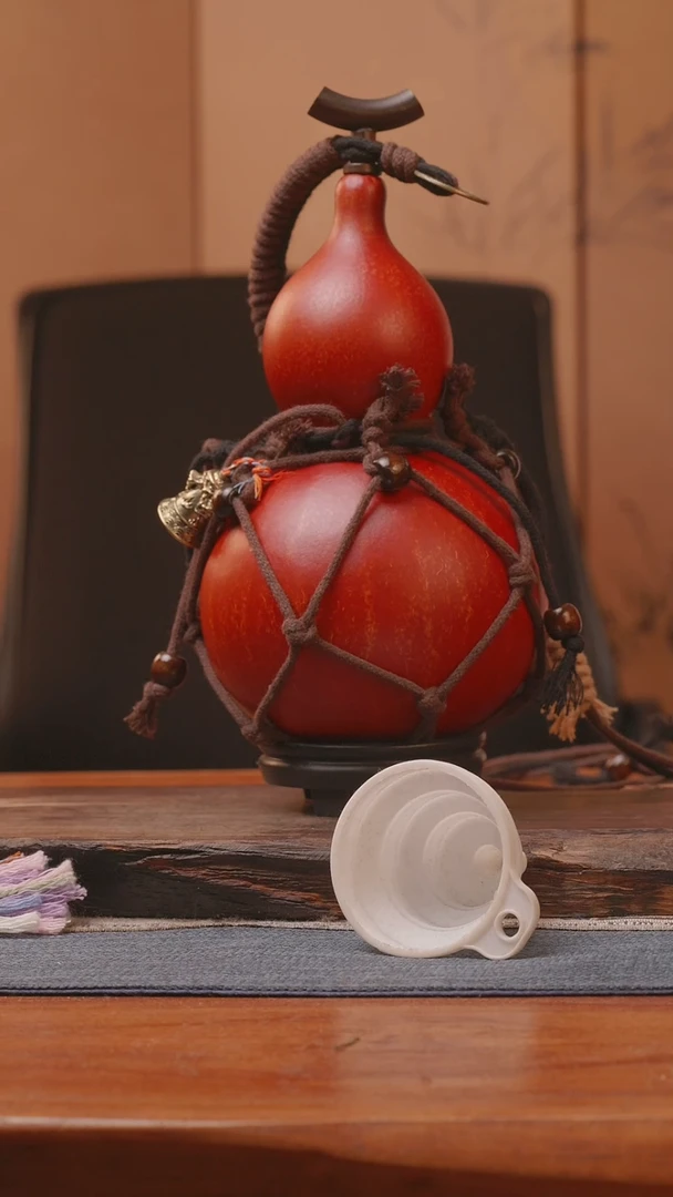 1757号精品大漆葫芦防腐防渗装水茶酒