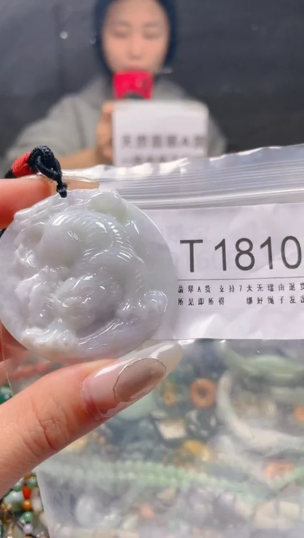 【闪购商品】翡翠颈饰未镶嵌/T/翡翠A货一图一物