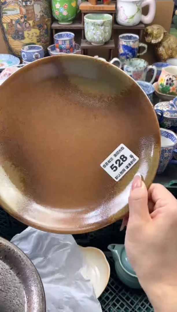 瓷片李*豆528号六六工艺品瓷器