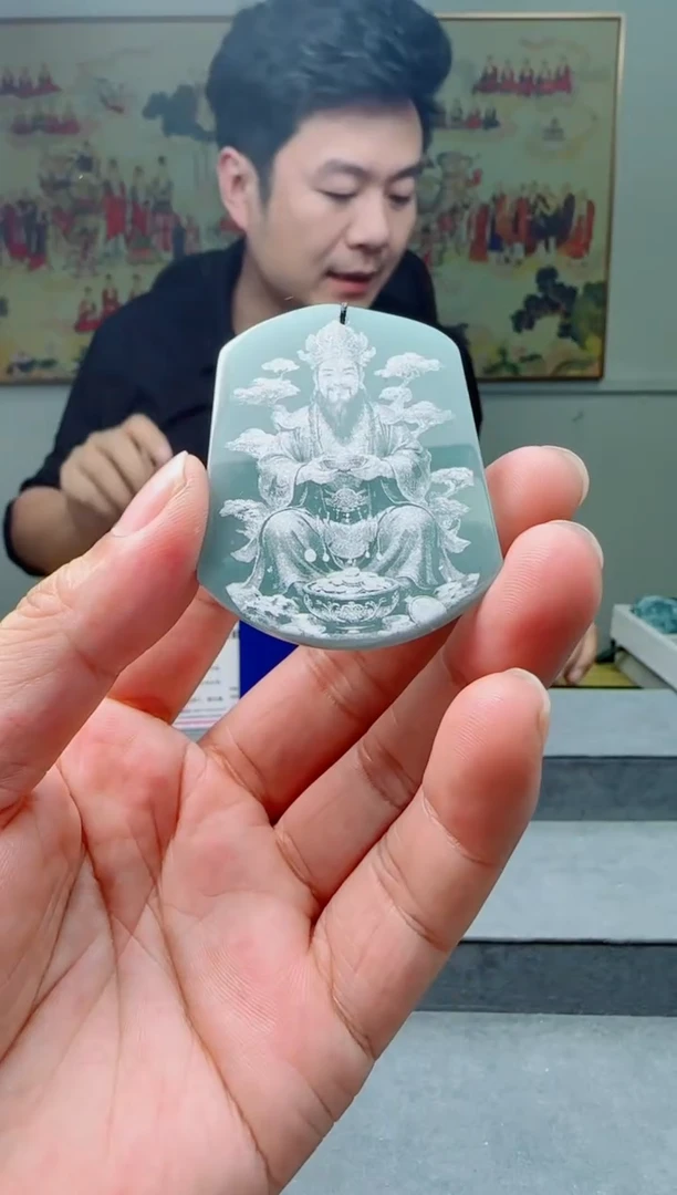 【闪购商品】翡翠颈饰未镶嵌财神多样性随机一件发货