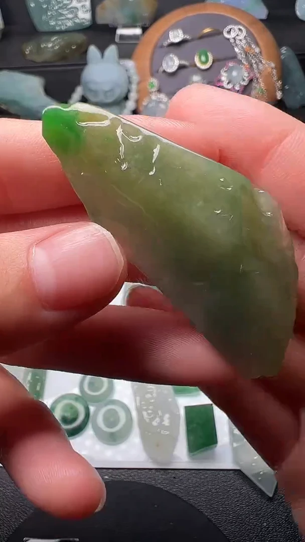 未镶嵌定制翡翠天然A货翡翠不包工