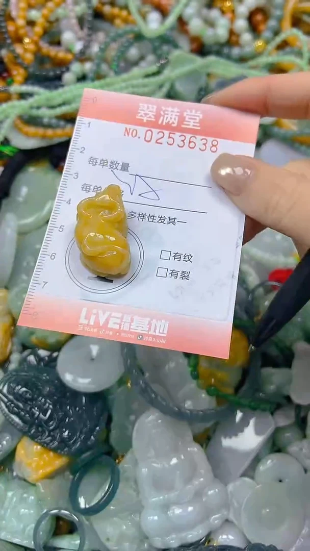 未镶嵌挂件翡翠闪购0253638