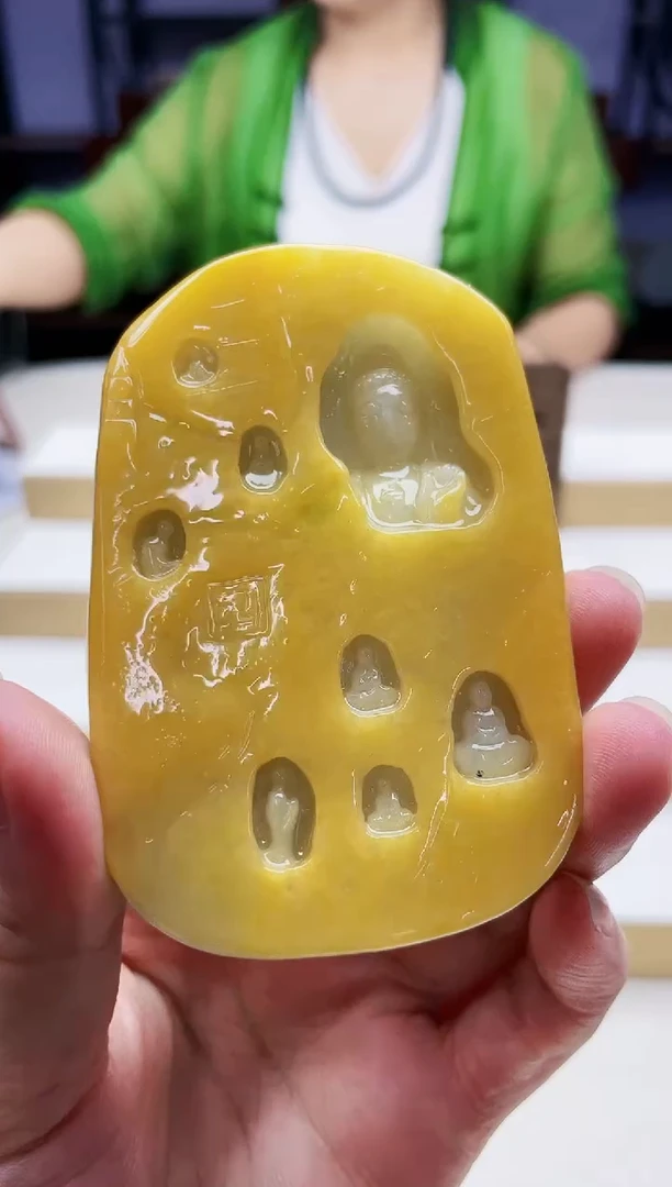 未镶嵌定制翡翠毛货08300370