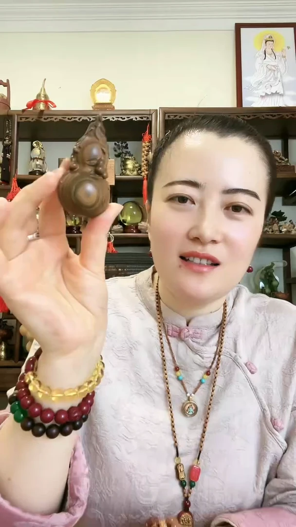 【闪购商品】维腊木（绿檀）貔貅葫芦 怀念寒冬