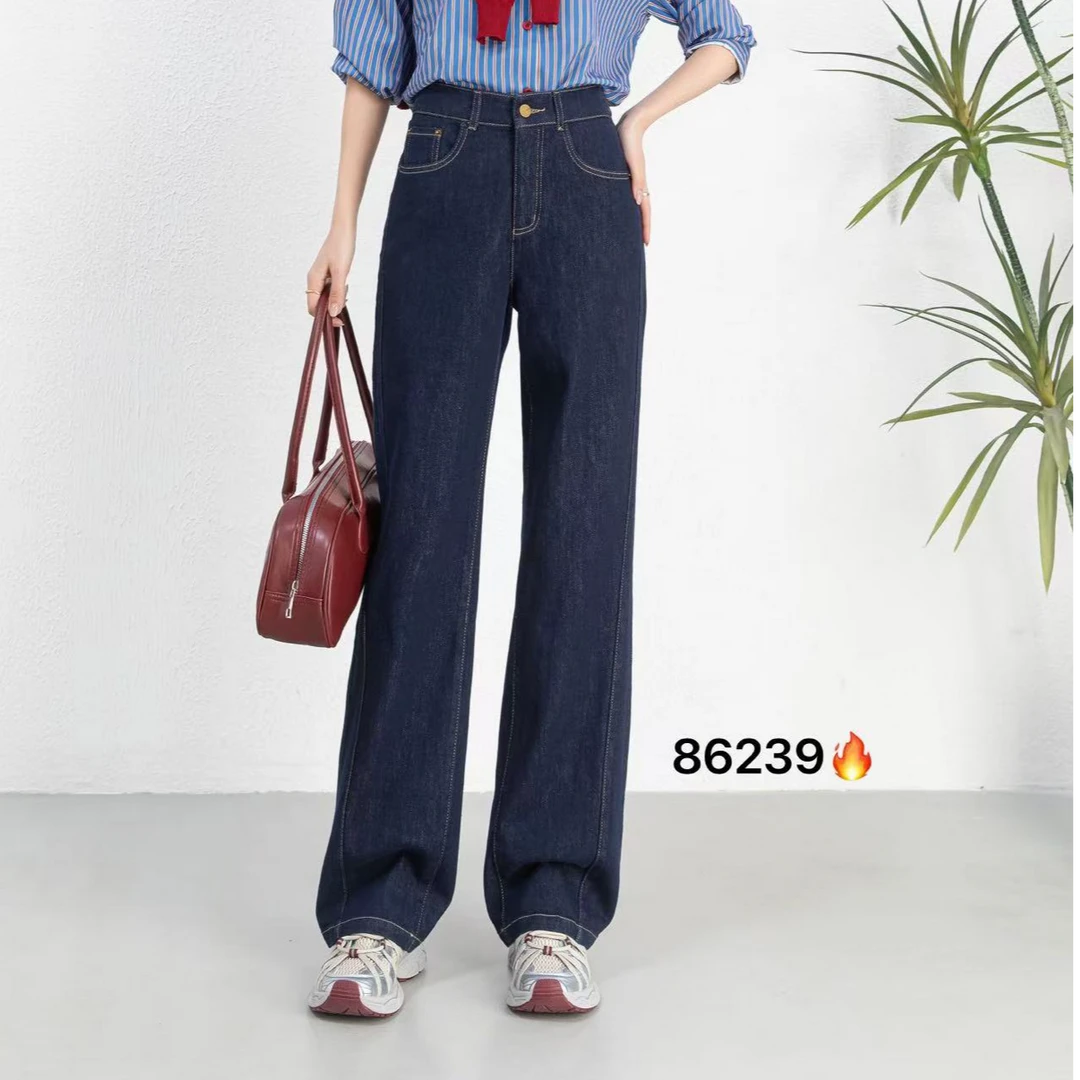 86239春季新款拖地裤