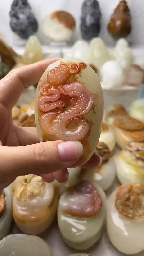 石材古青石棉纹正常不退换蛇