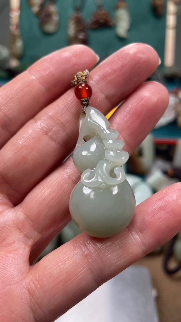 未镶嵌和田玉挂件0037