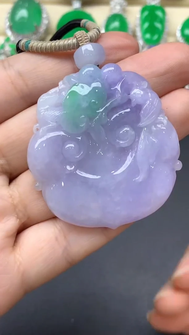 颈饰未镶嵌翡翠228-中国好珍宝