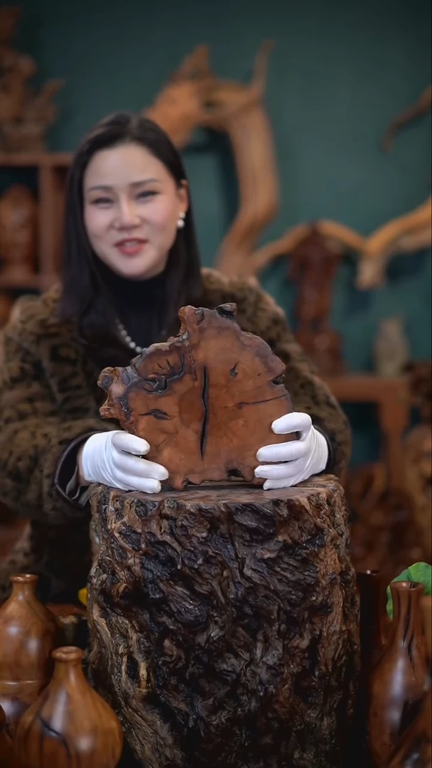 【闪购商品】枣木雷击枣木底座